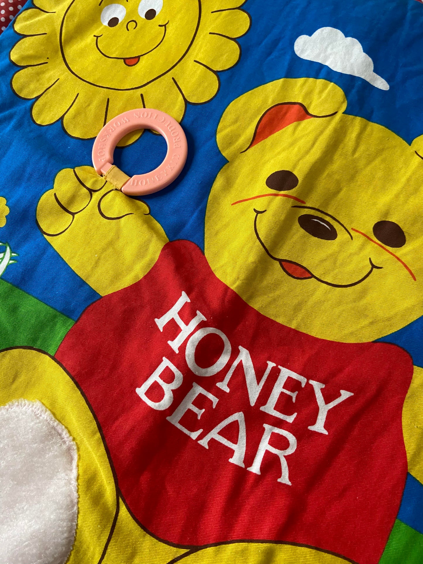 HONEY BEAR vintage play mat