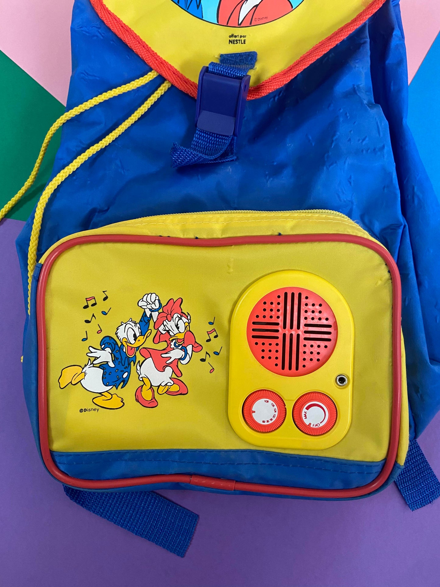 DONALD Vintage Radio Backpack