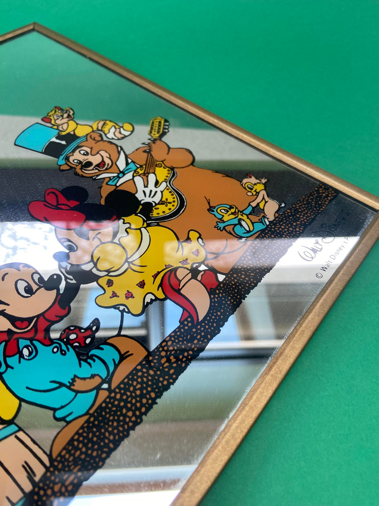 MICKEY MOUSE vintage decorative mirror