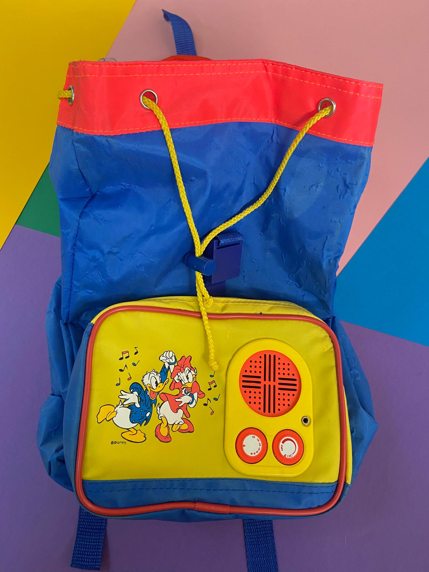 DONALD Vintage Radio Backpack