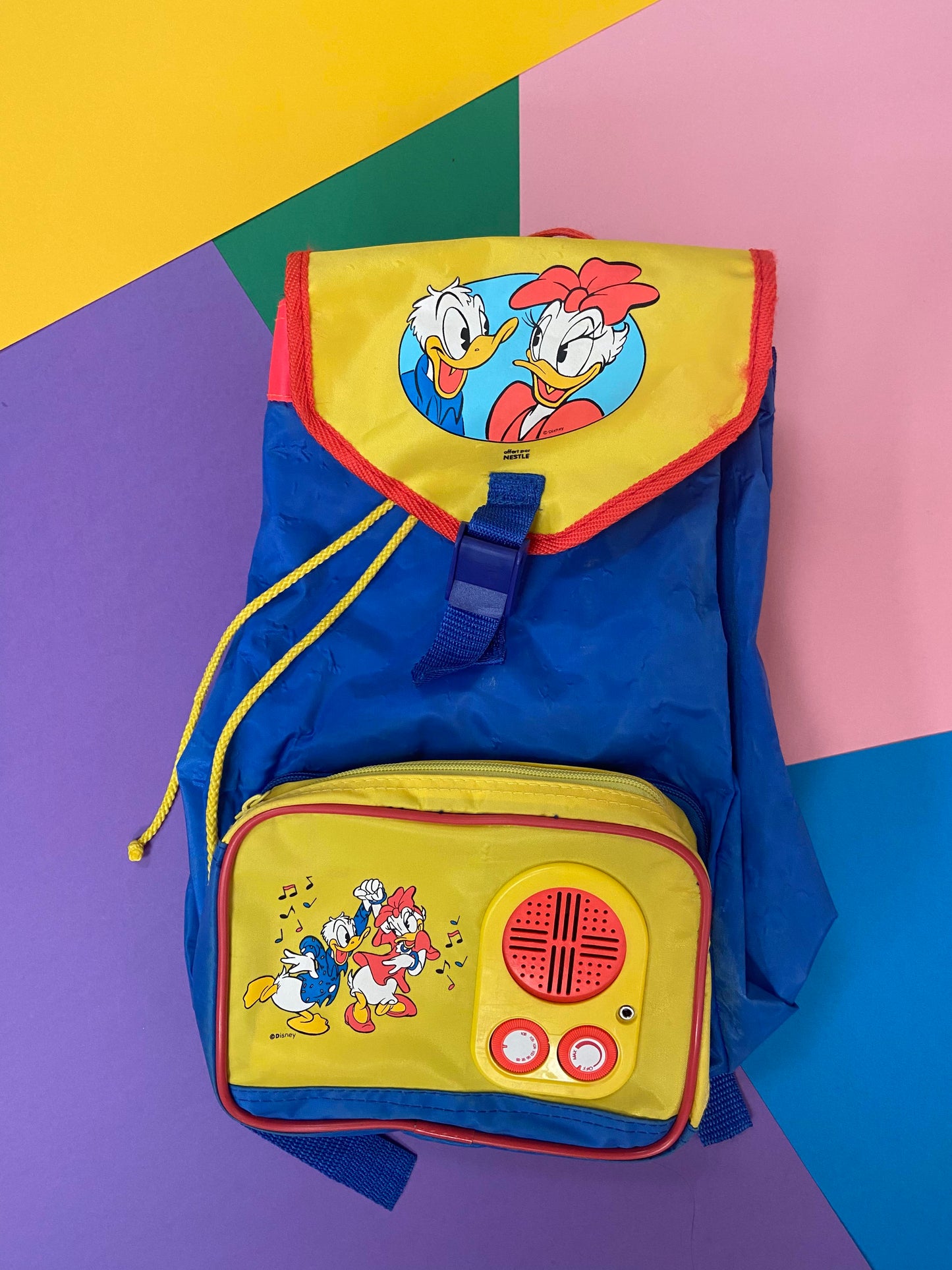 DONALD Vintage Radio Backpack