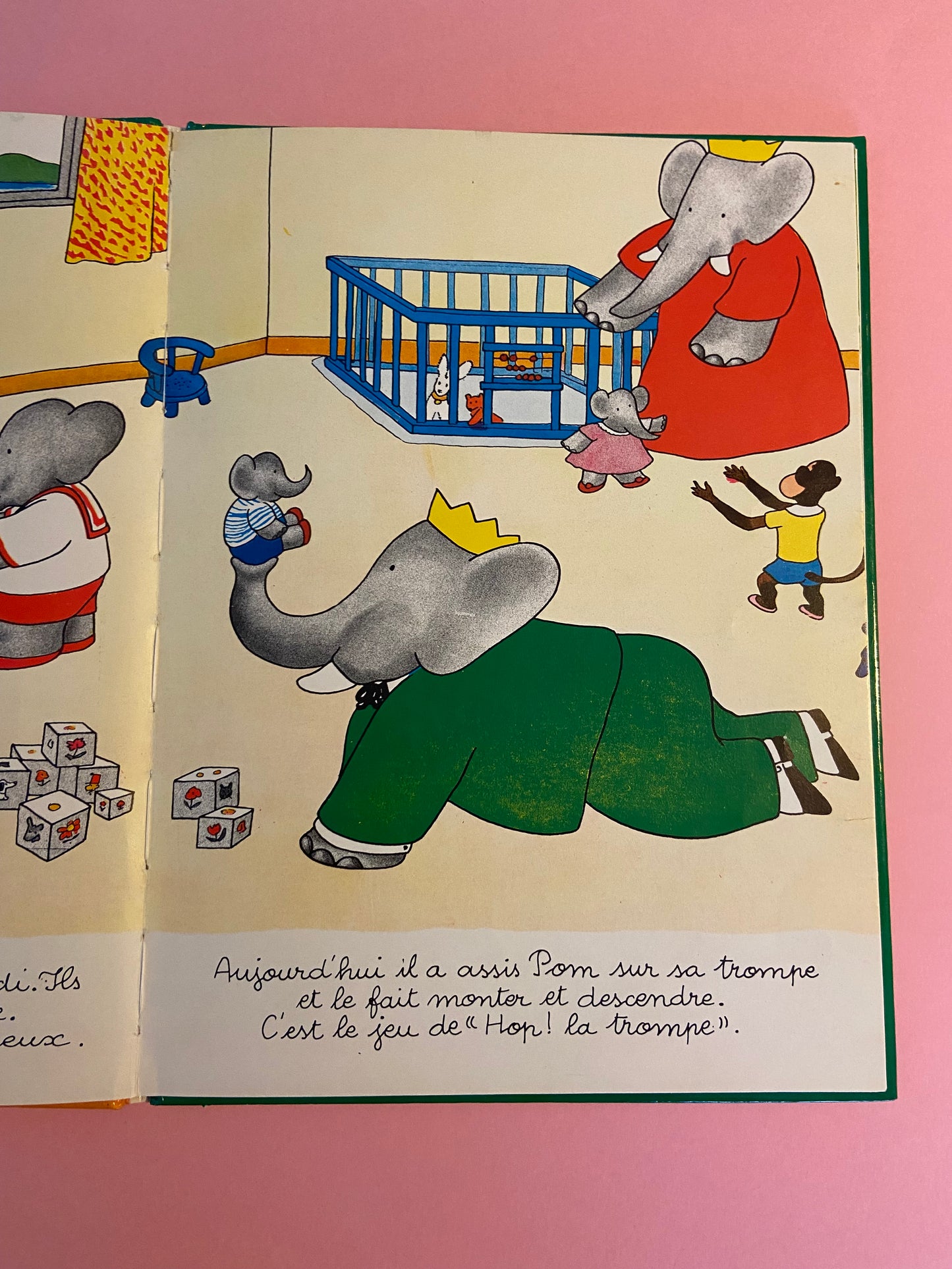 Livre BABAR EN FAMILLE édition 1975