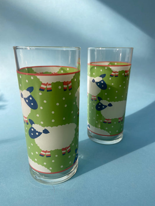 Duo de verres à jus MOUTONS