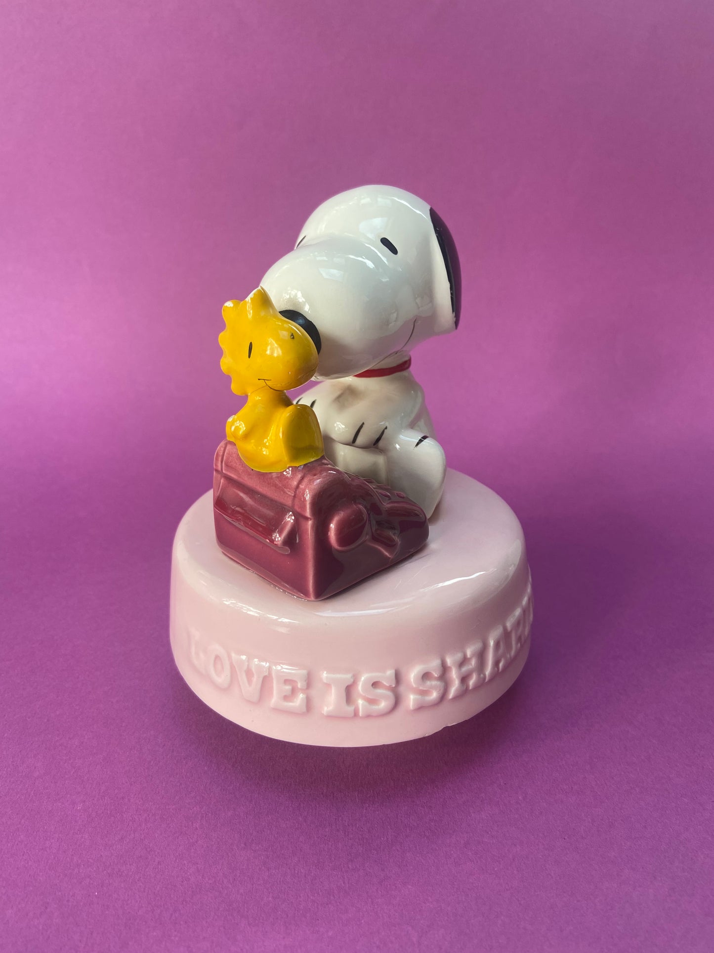 Boîte à musique céramique SNOOPY 1958