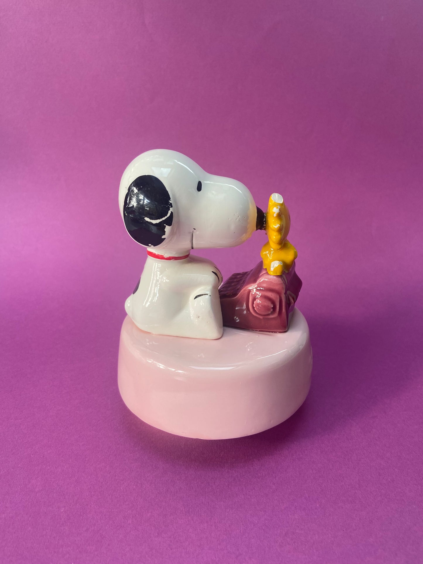 Boîte à musique céramique SNOOPY 1958