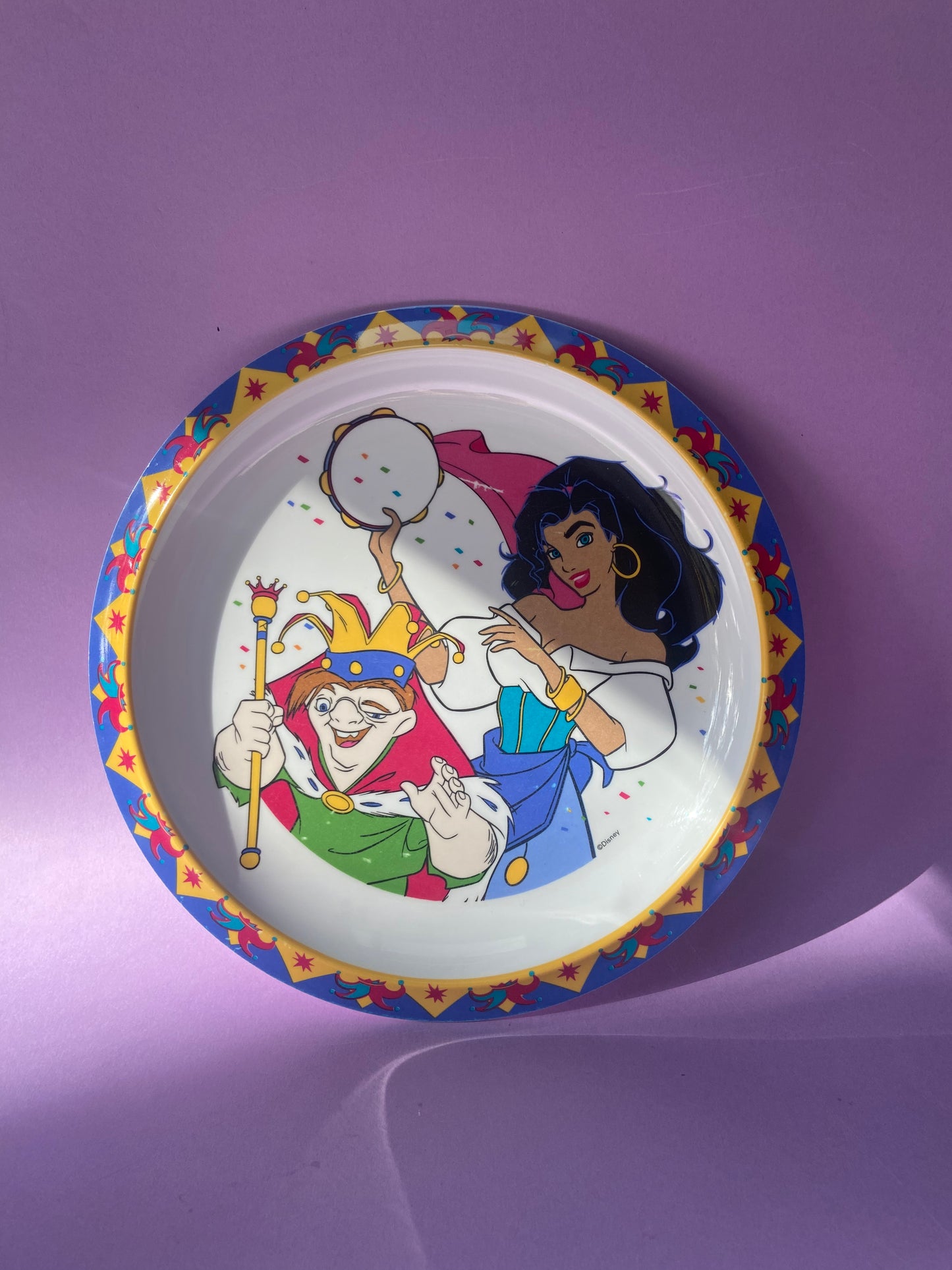 Assiette plate melaminé QUASIMODO