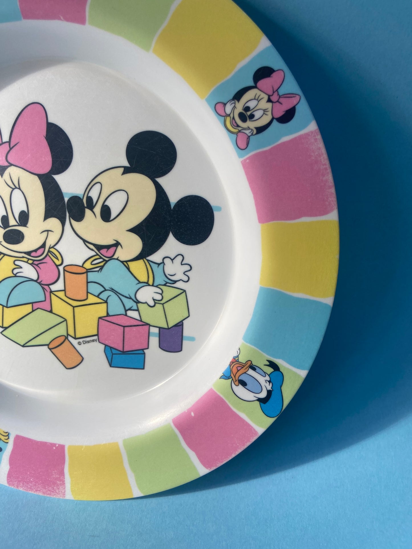 Ensemble assiette et bol melaminé DISNEY BABIES