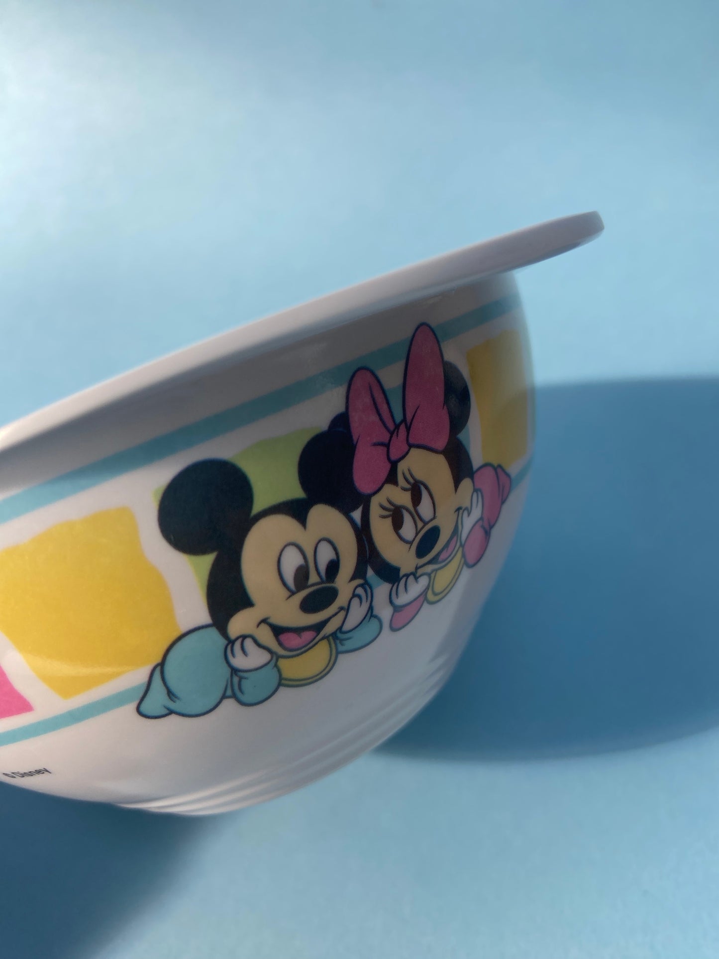 Ensemble assiette et bol melaminé DISNEY BABIES