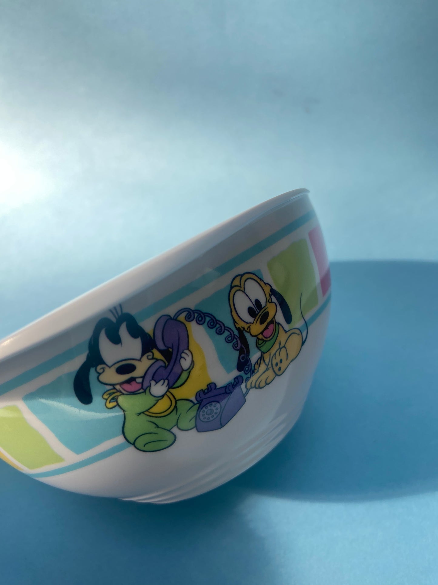 Ensemble assiette et bol melaminé DISNEY BABIES