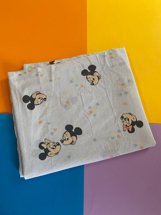 Drap plat vintage MICKEY MINNIE