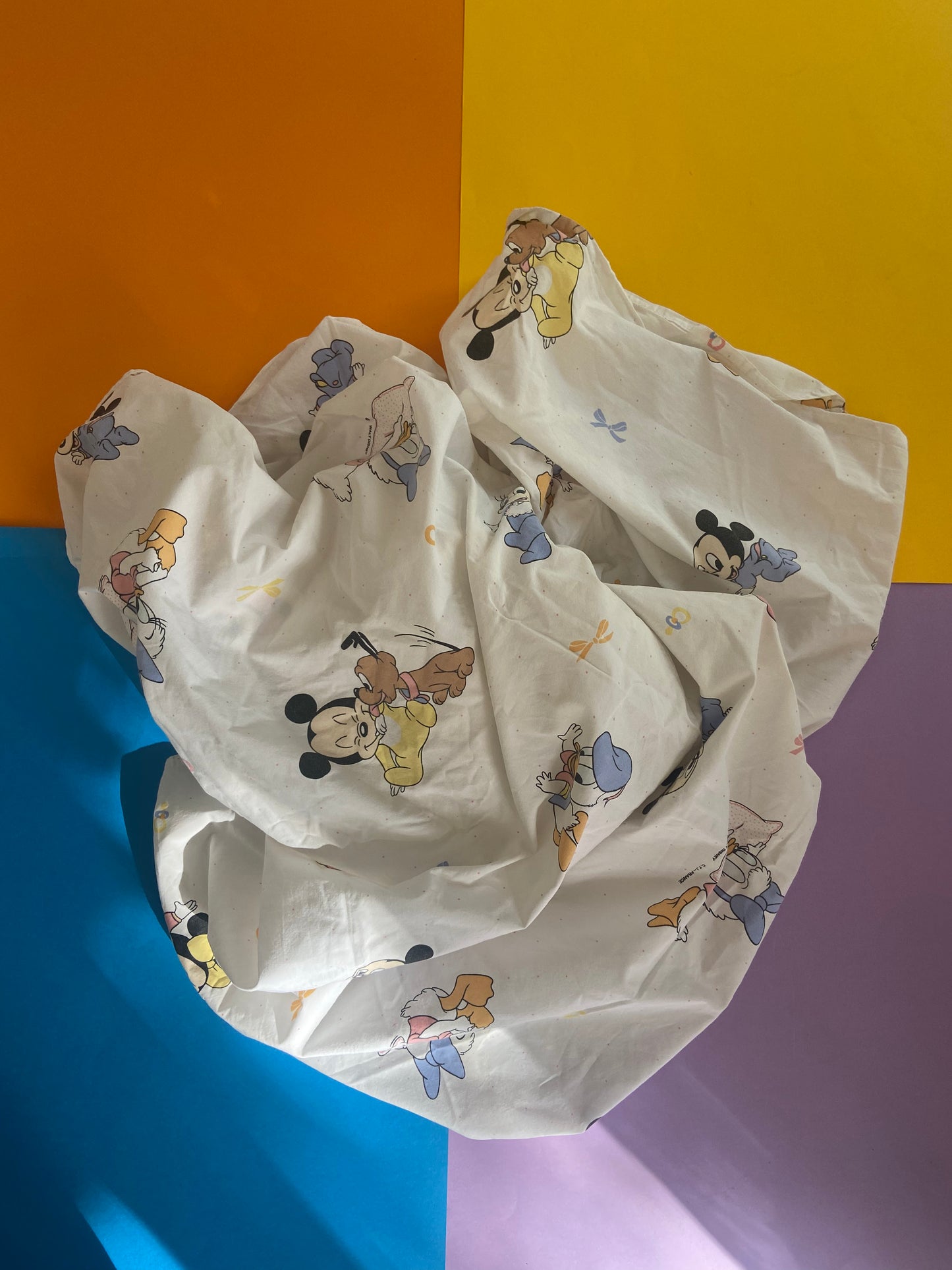 Petit drap plat MICKEY BABIES