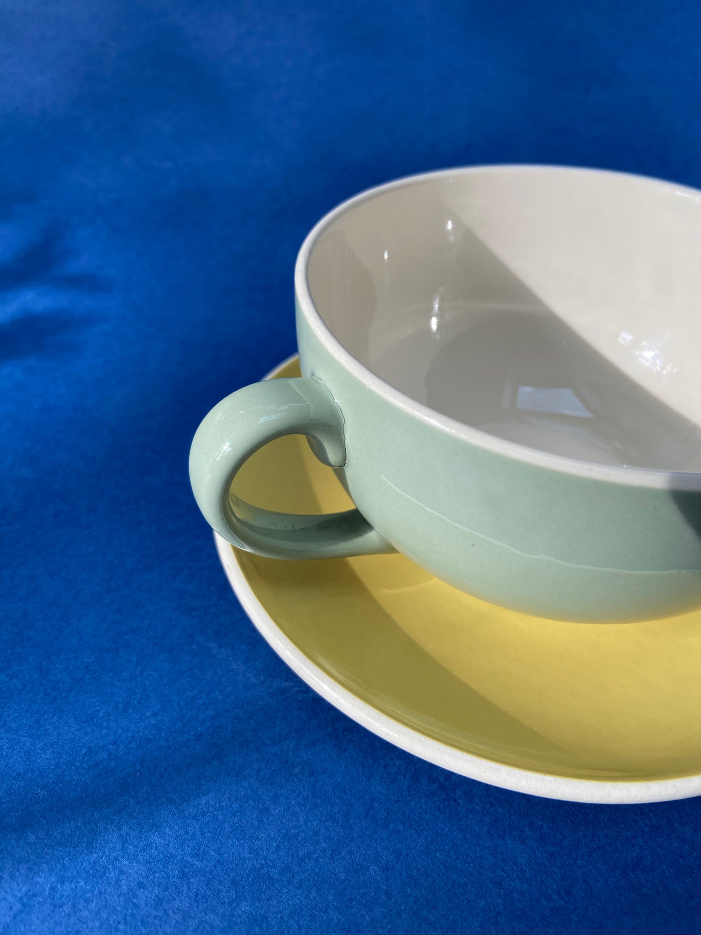 Tasse à grand café avec sous tasse VILLEROY&BOCH pastel