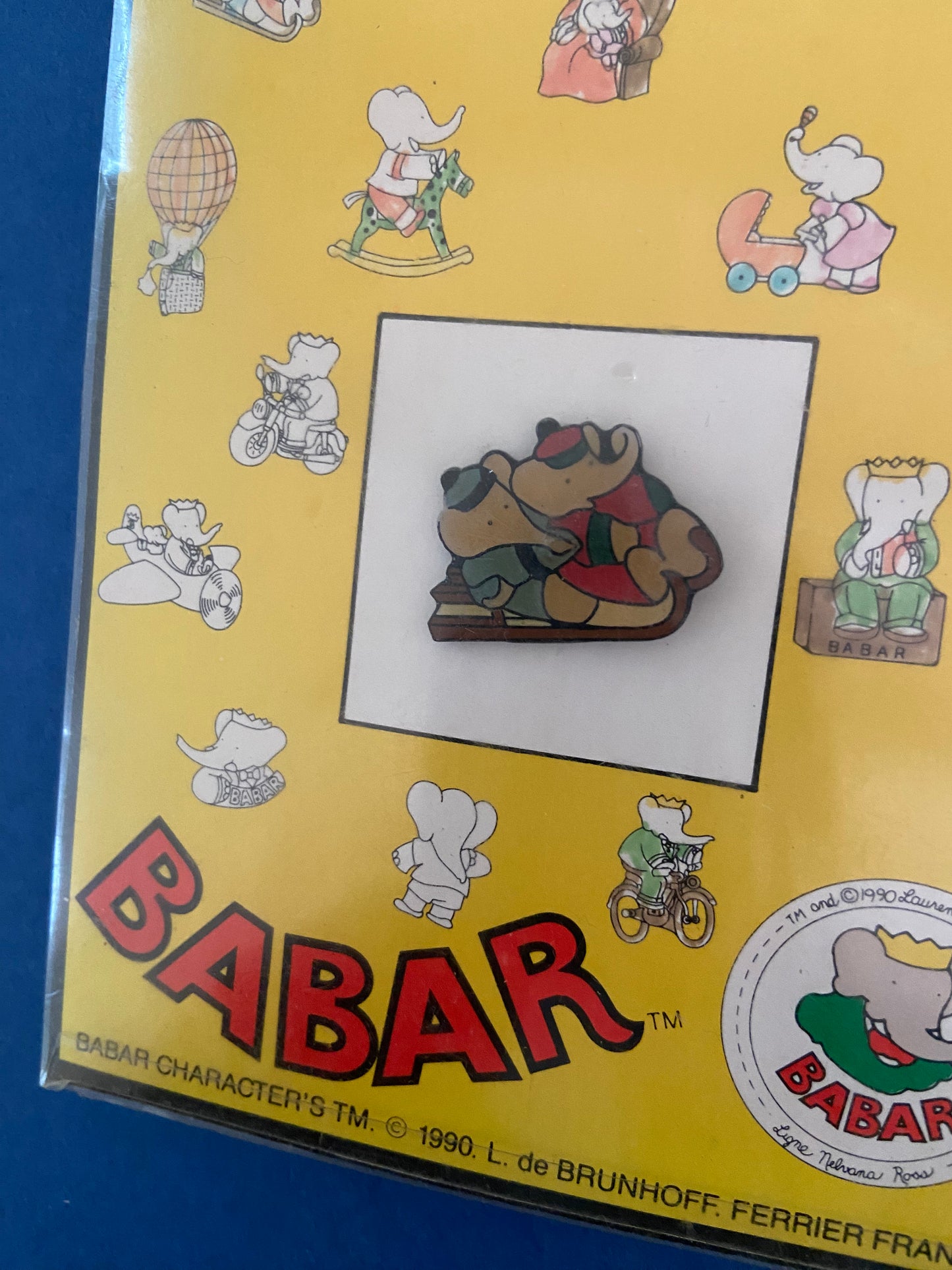 Pin’s BABAR 1990 LUGE