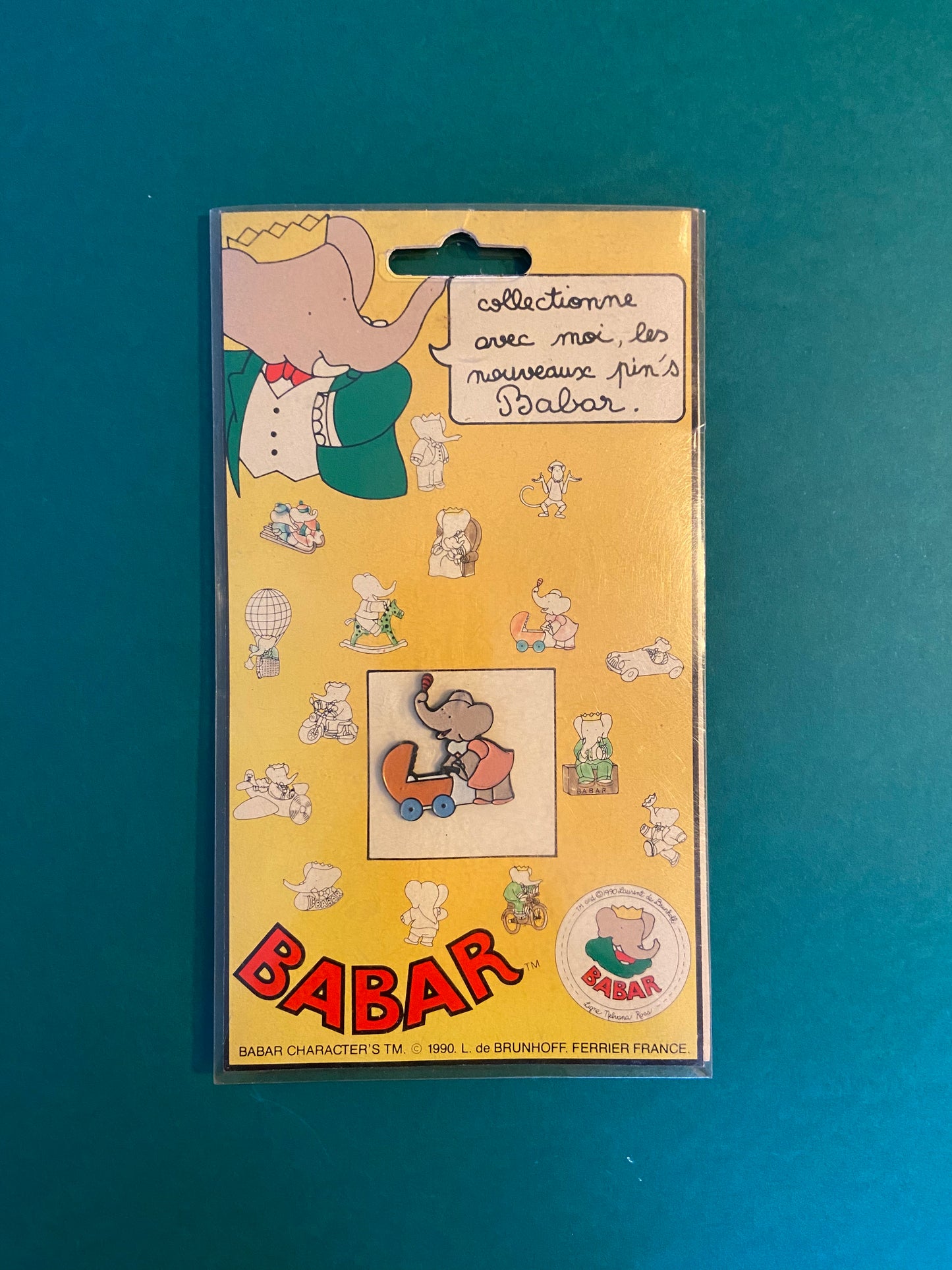 Pin’s BABAR 1990 POUSSETTE