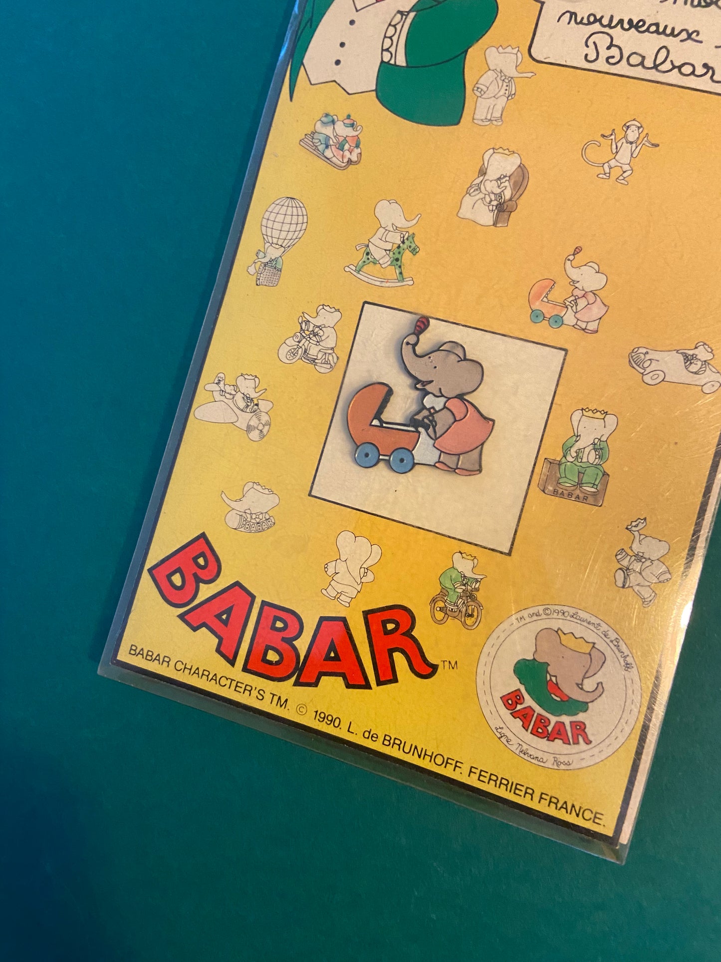 Pin’s BABAR 1990 POUSSETTE