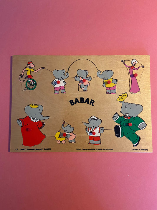 Puzzle vintage 1990 BABAR