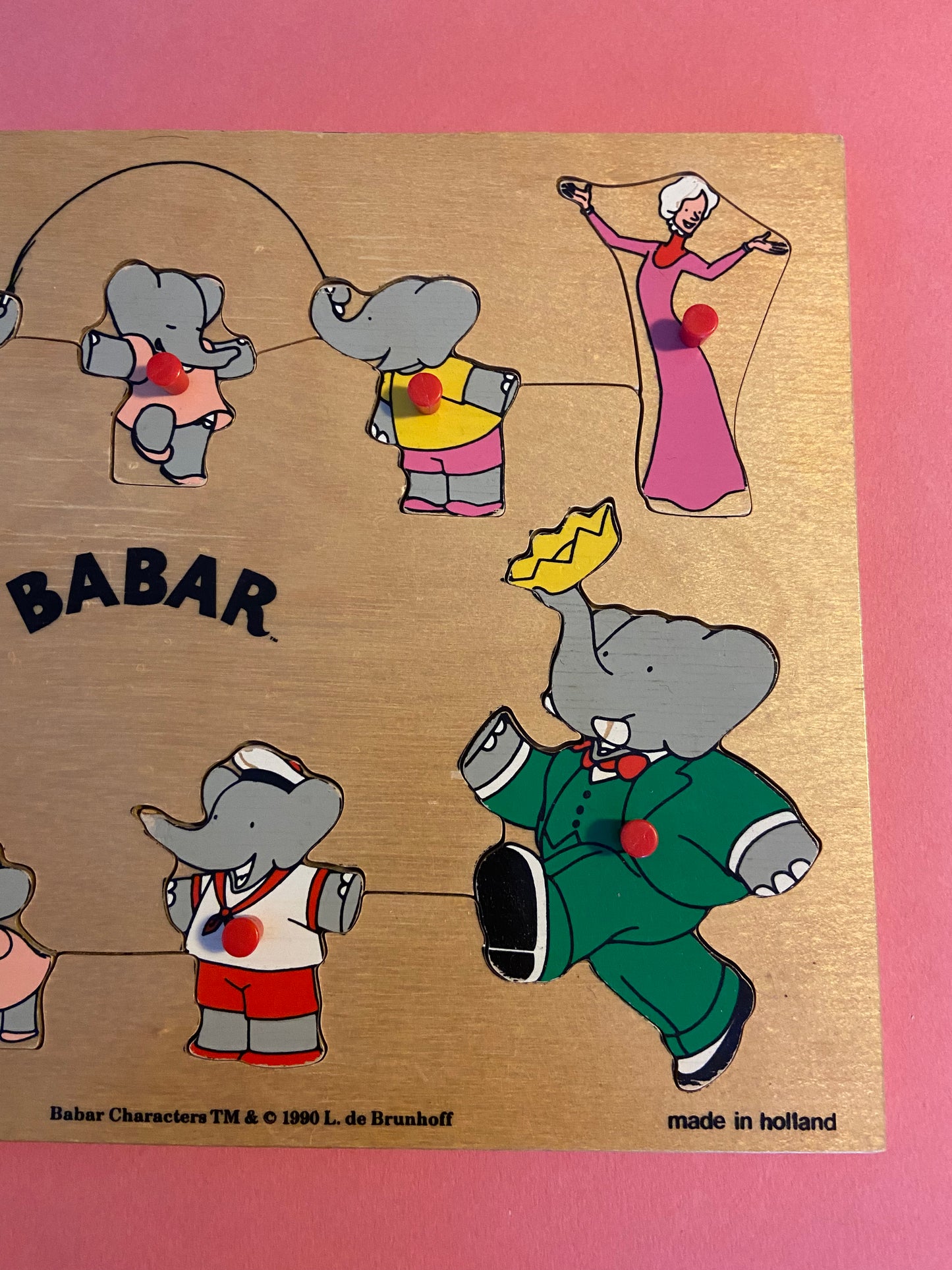 Puzzle vintage 1990 BABAR