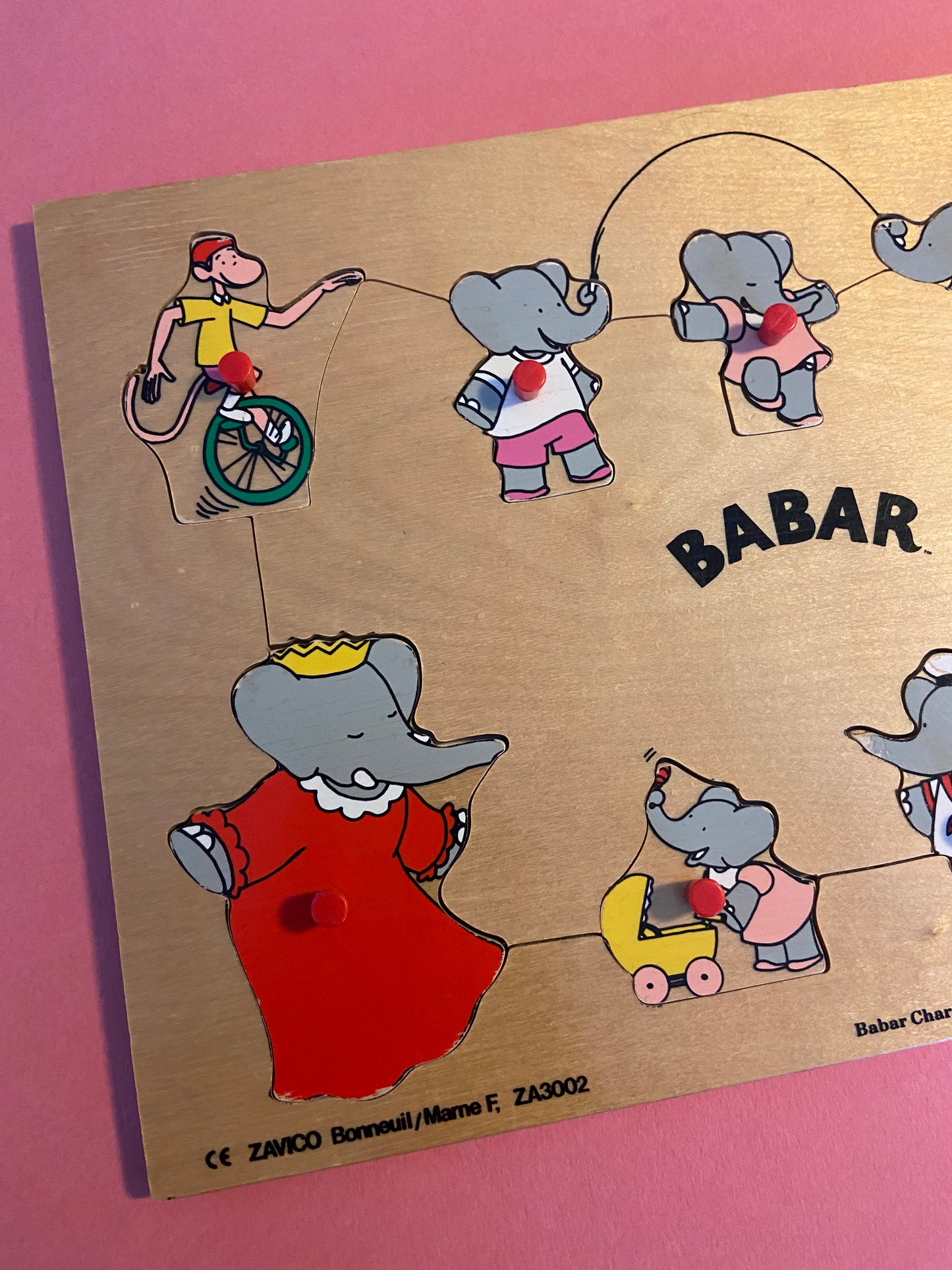 Puzzle vintage 1990 BABAR