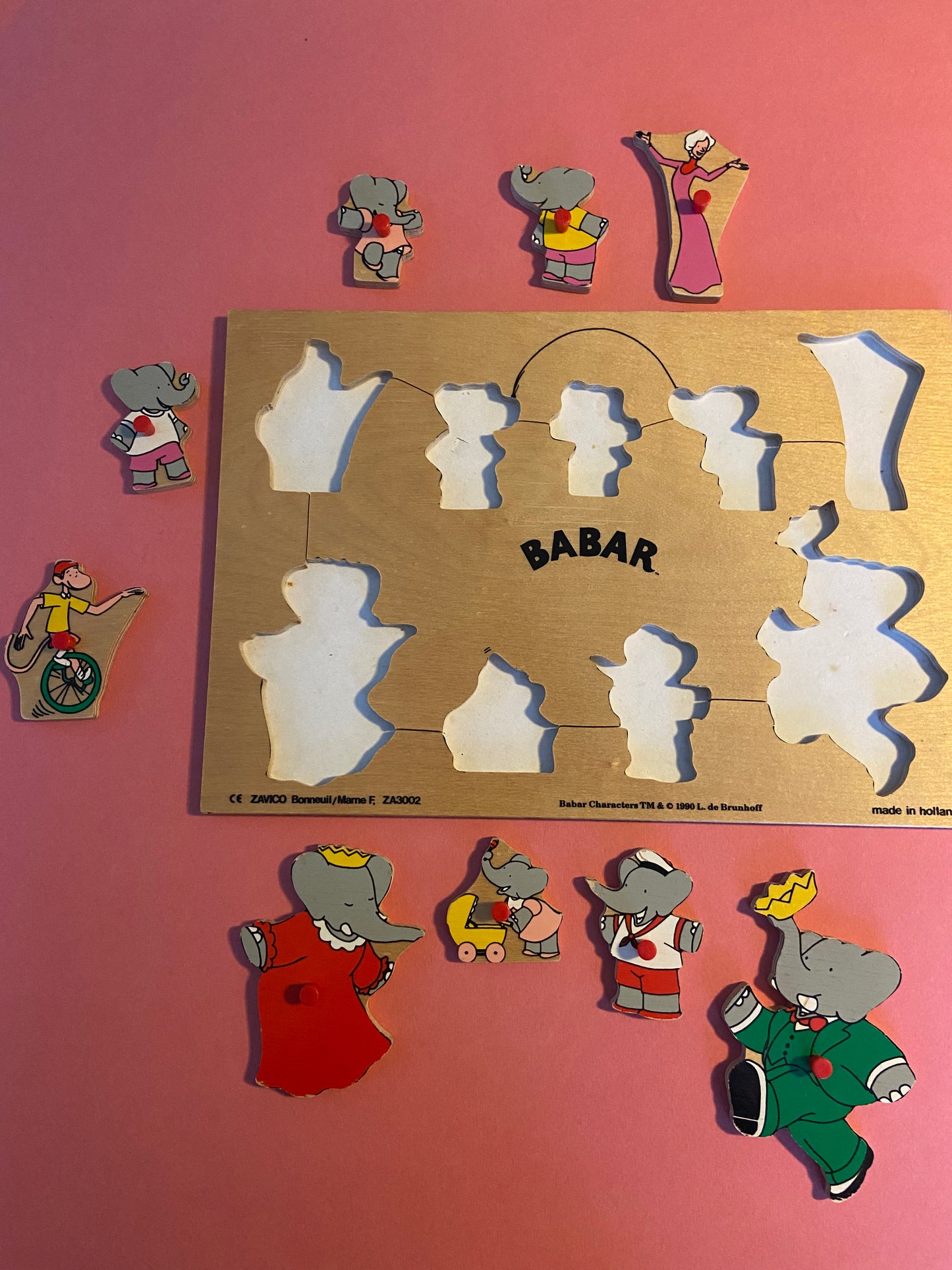 Puzzle vintage 1990 BABAR