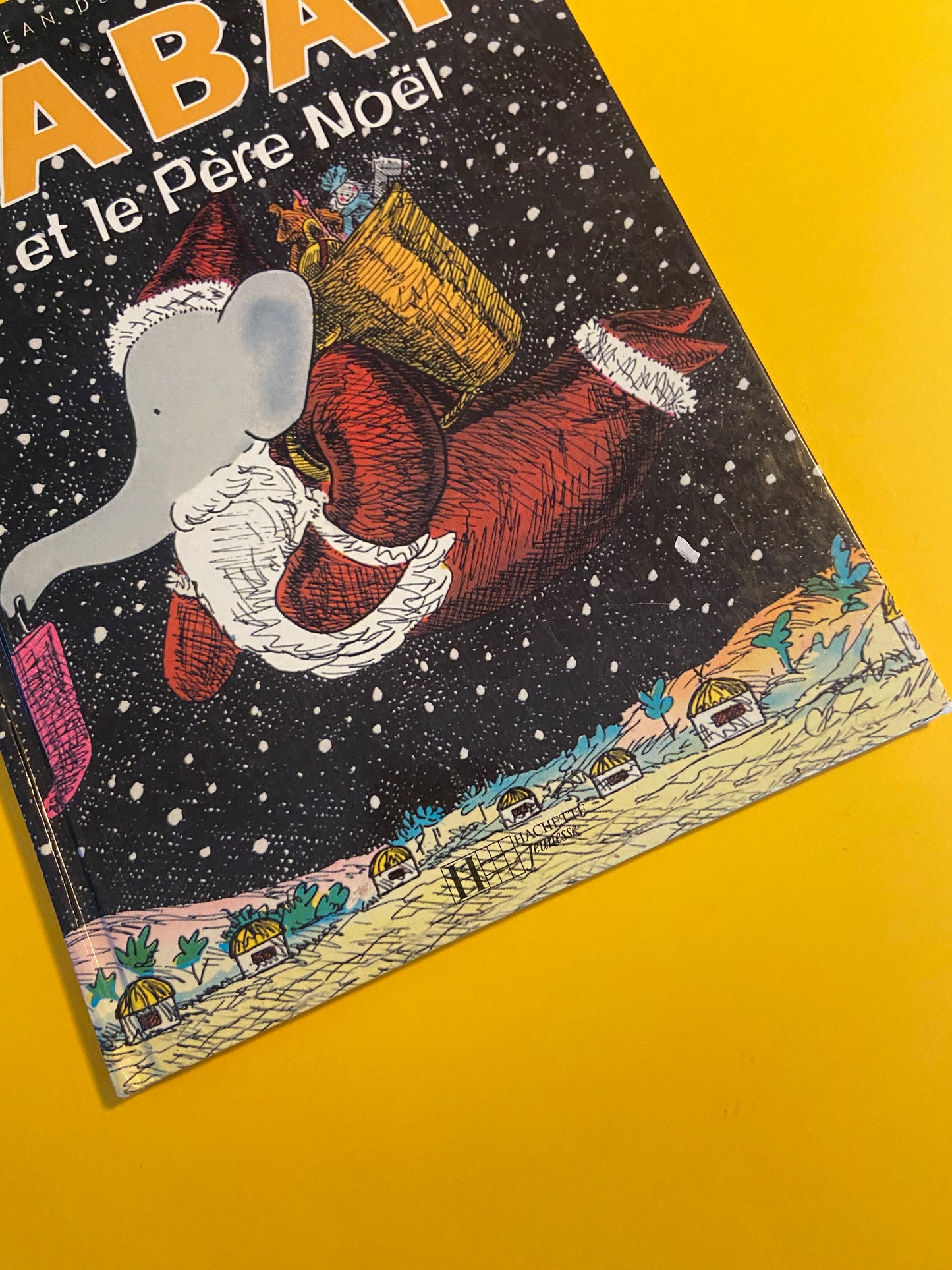 Livre Hachette BABAR ET LE PÈRE NOËL 2001