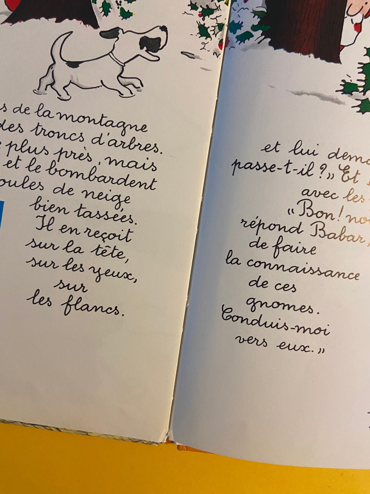 Livre Hachette BABAR ET LE PÈRE NOËL 2001