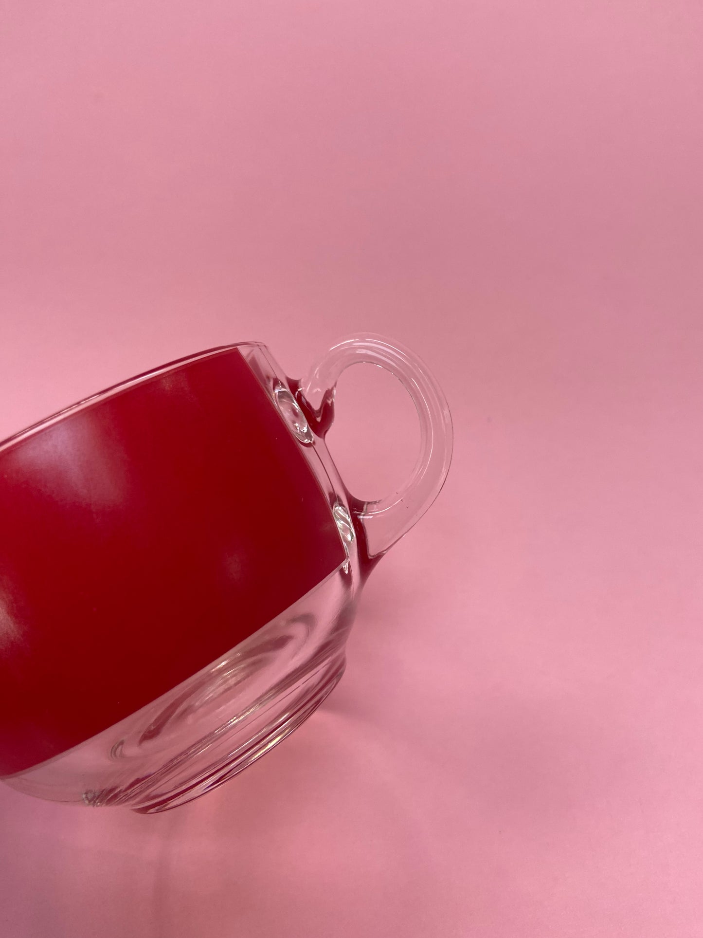 Tasse et sous tasse Arc ROUGE