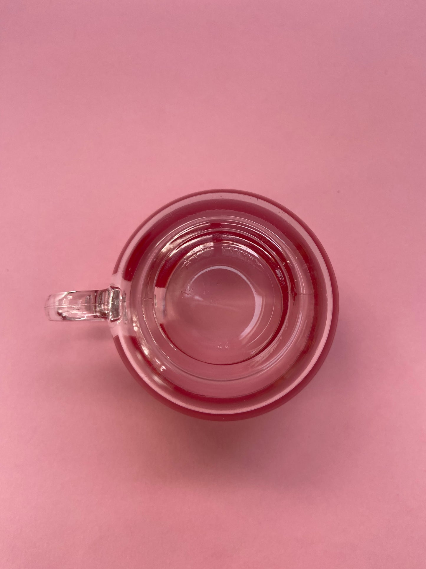 Tasse et sous tasse Arc ROUGE