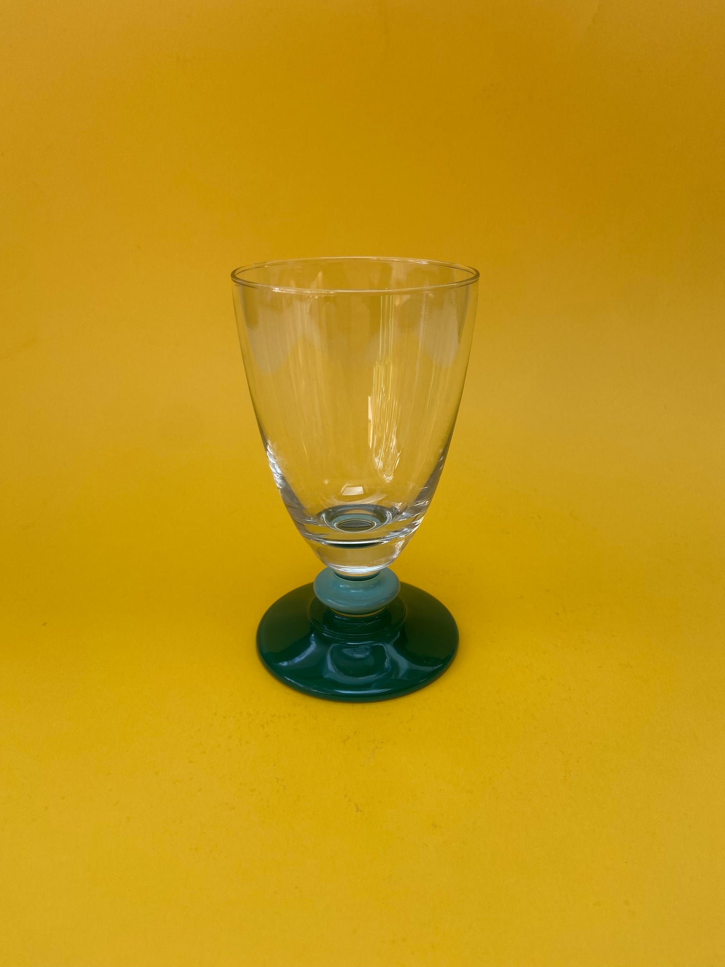 Verre à pied bi-goût