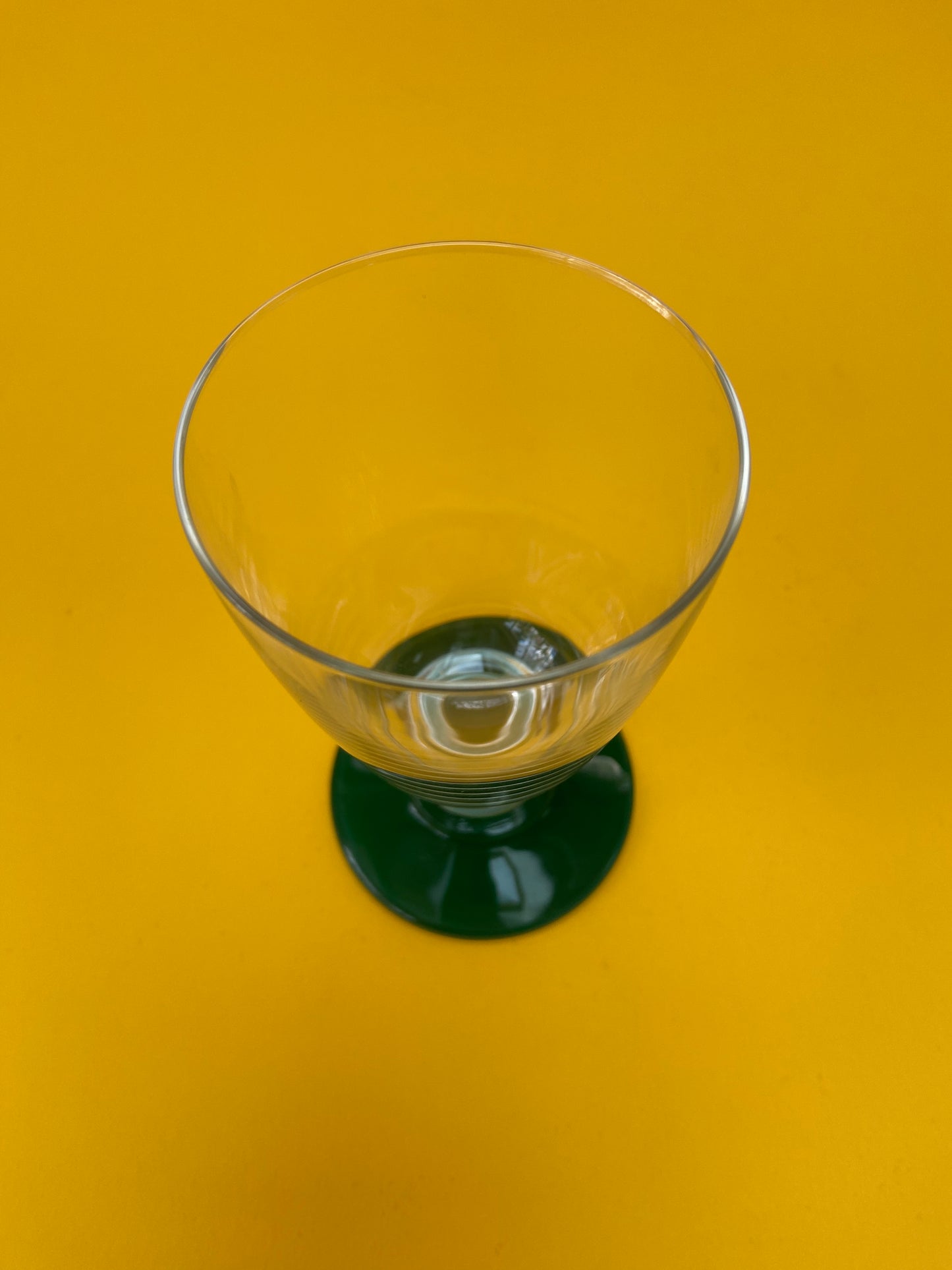 Verre à pied bi-goût