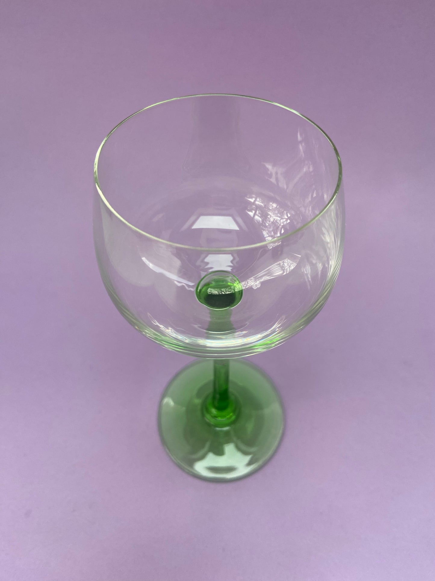 Verre à pied type alsacien