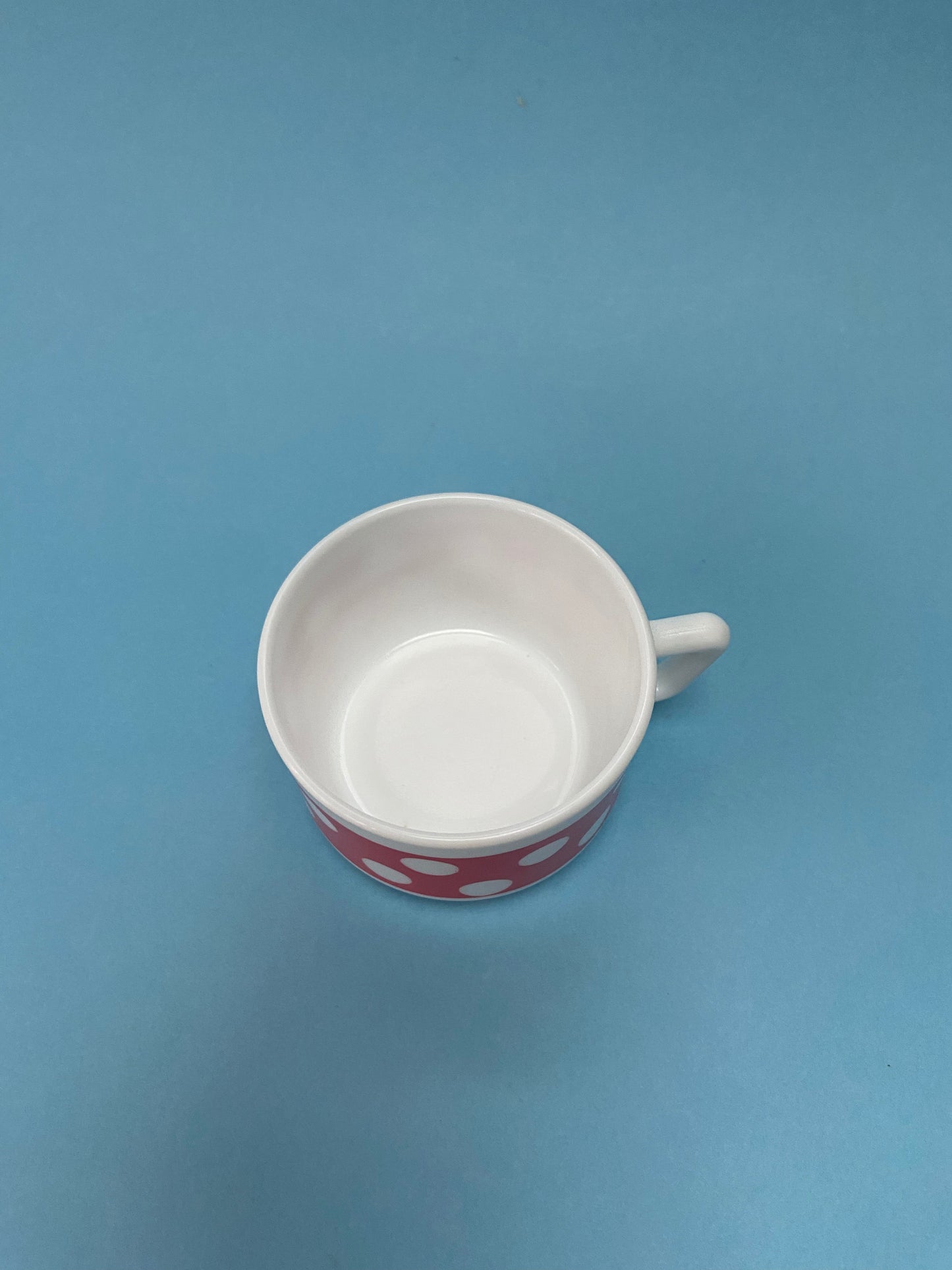 Tasse à café POLKA rouge