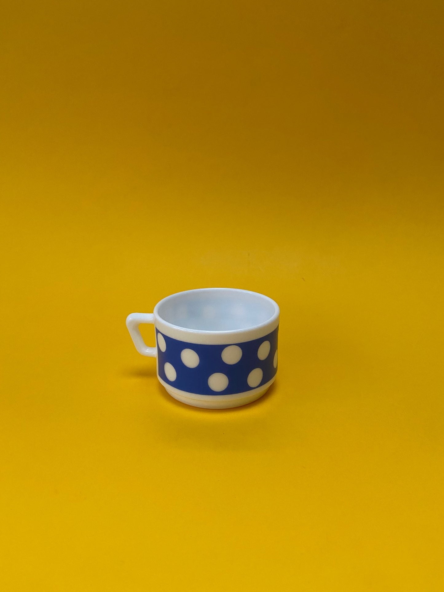 Tasse à café POLKA Bleu