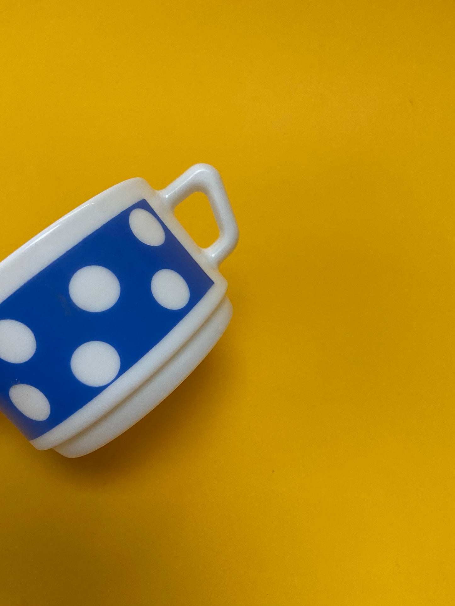 Tasse à café POLKA Bleu