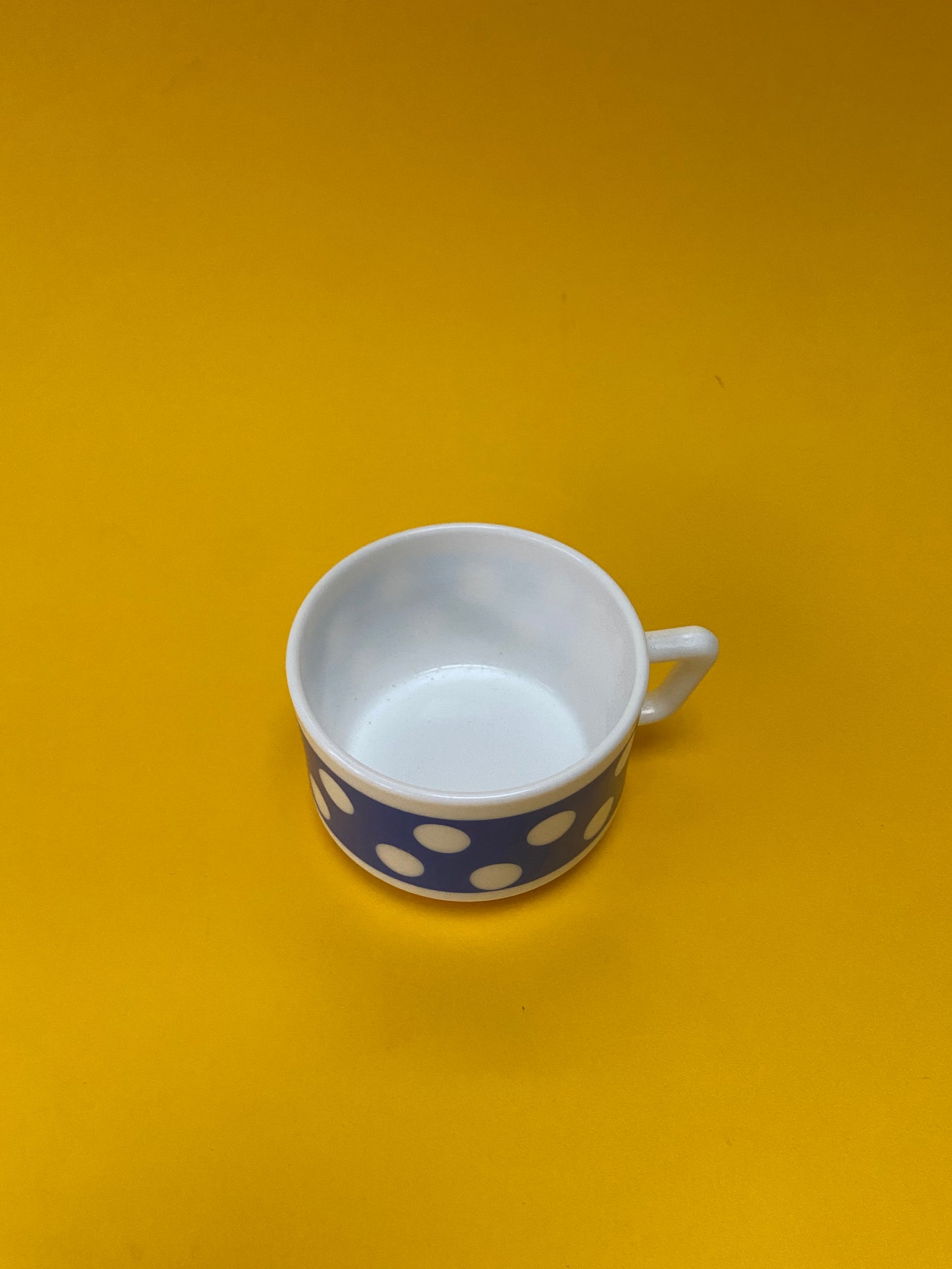 Tasse à café POLKA Bleu