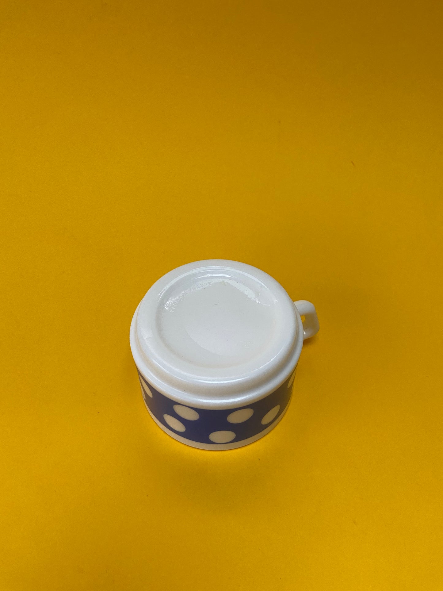 Tasse à café POLKA Bleu