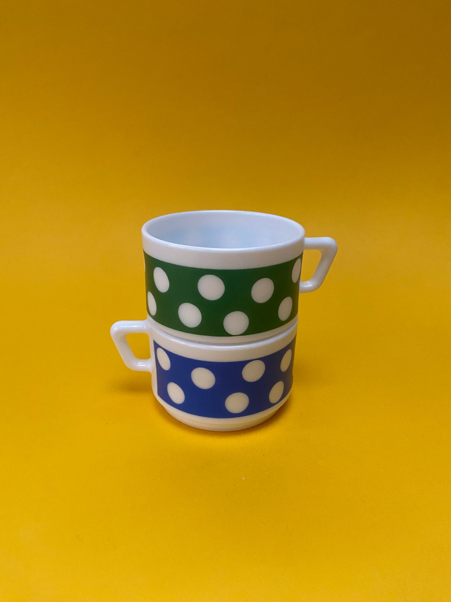 Tasse à café POLKA Bleu