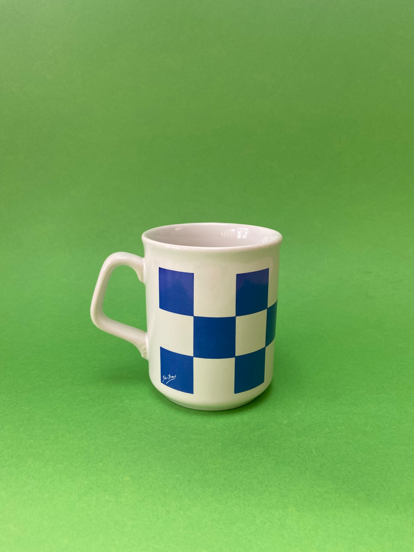 Mug Tams DAMIER BLEU