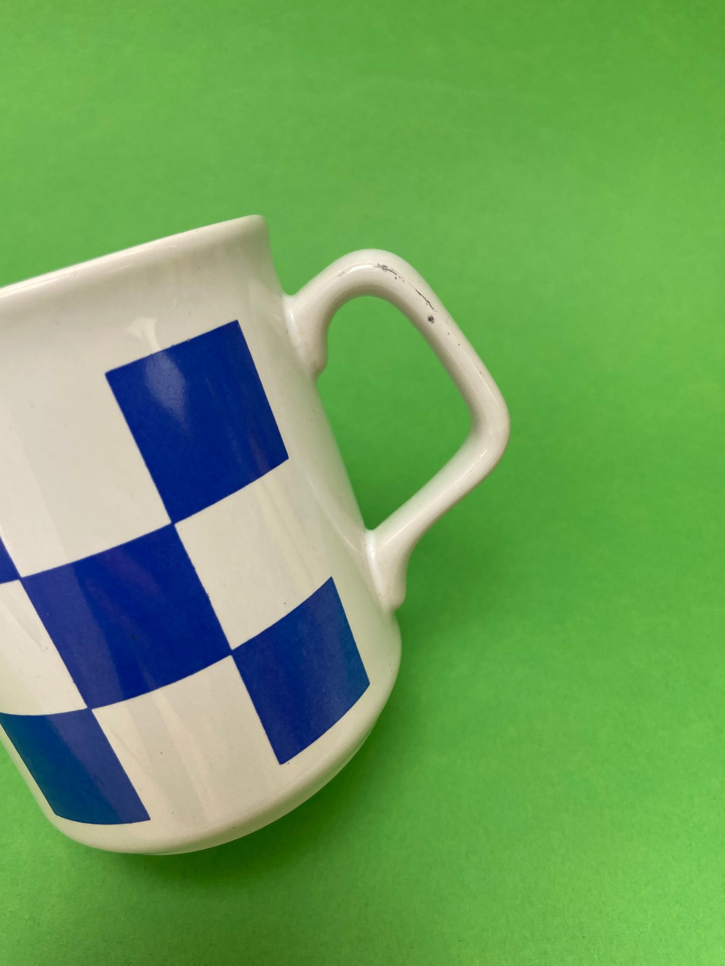 Mug Tams DAMIER BLEU