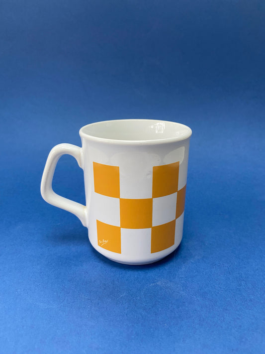 Mug Tams DAMIER JAUNE