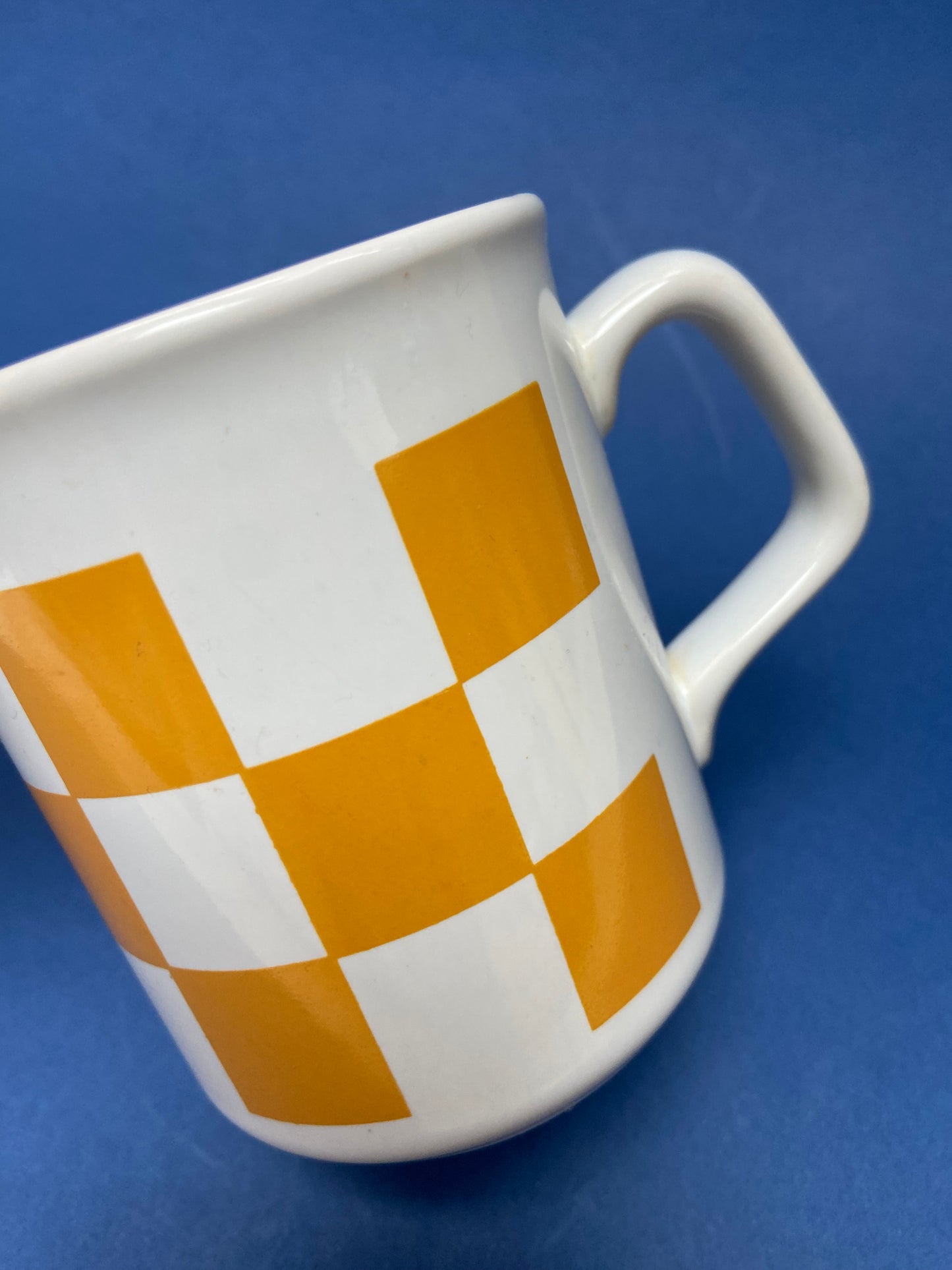 Mug Tams DAMIER JAUNE