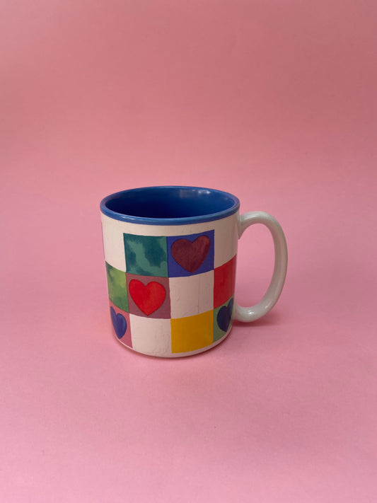 Mug DAMIER CŒURS