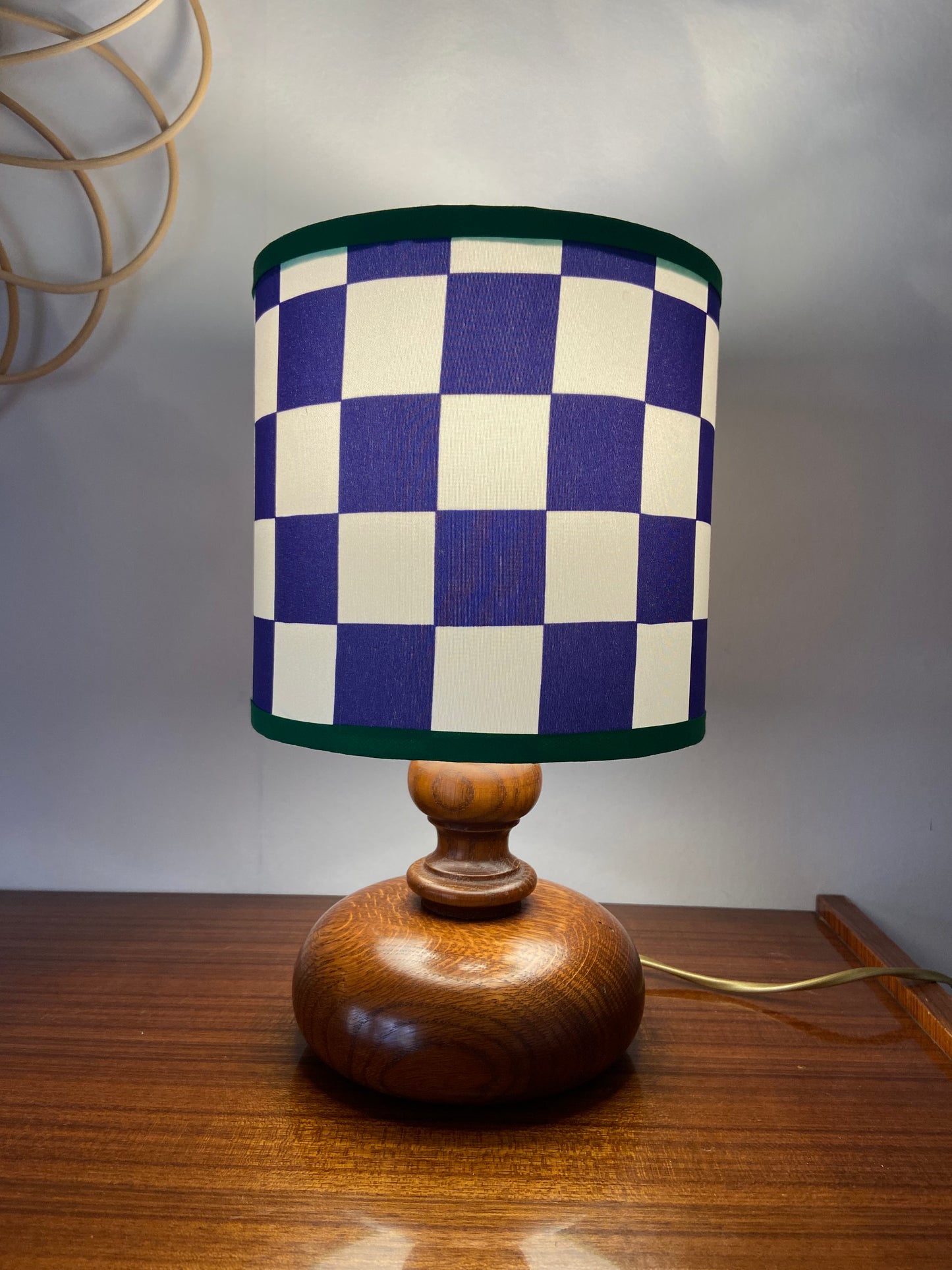 Lampe CHACH création DAMIER