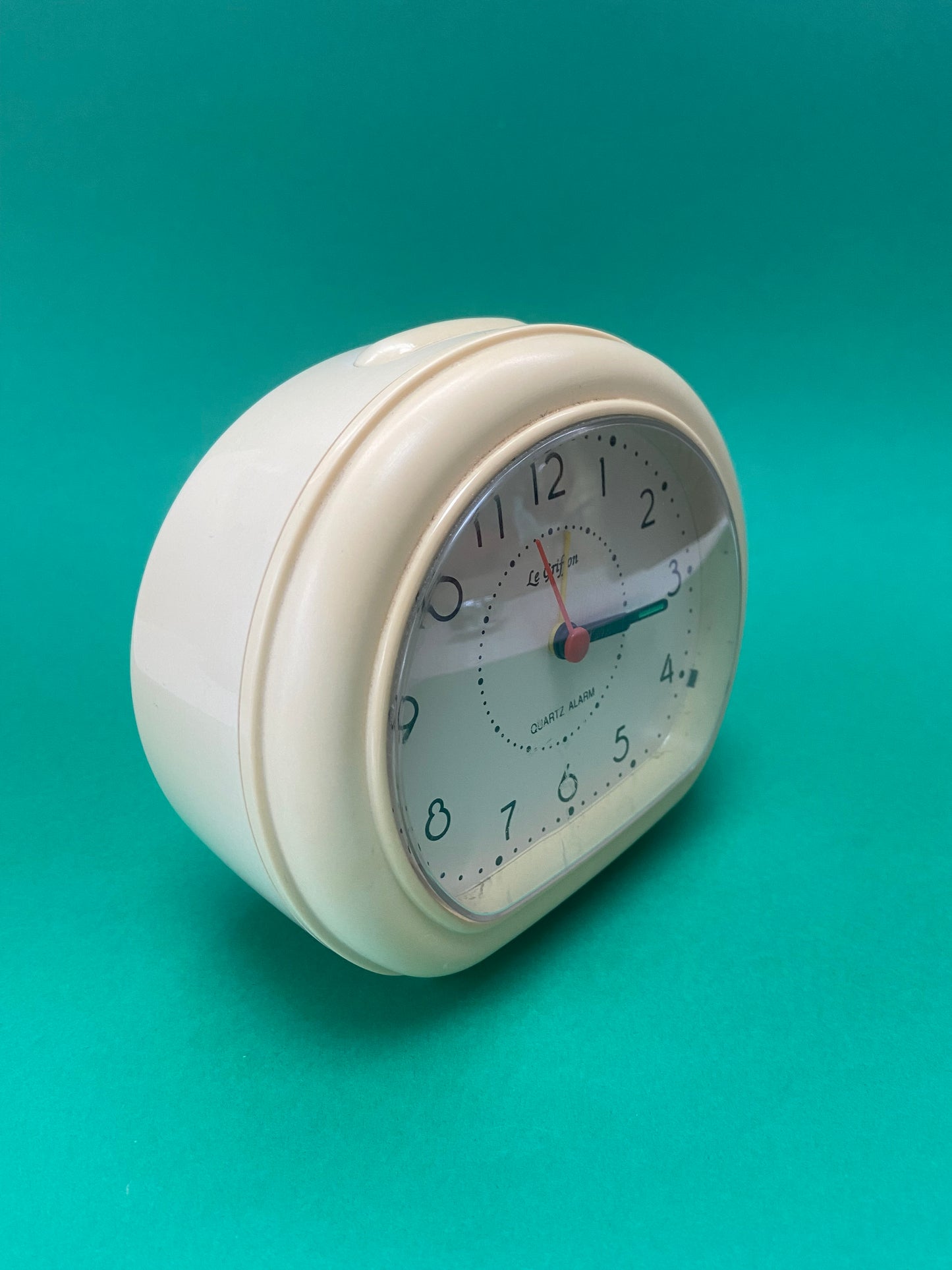 Vintage plastic alarm clock LE GRIFFON