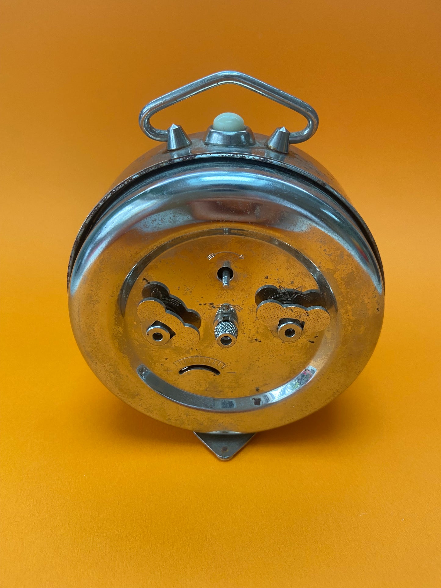 JAZ vintage metal alarm clock