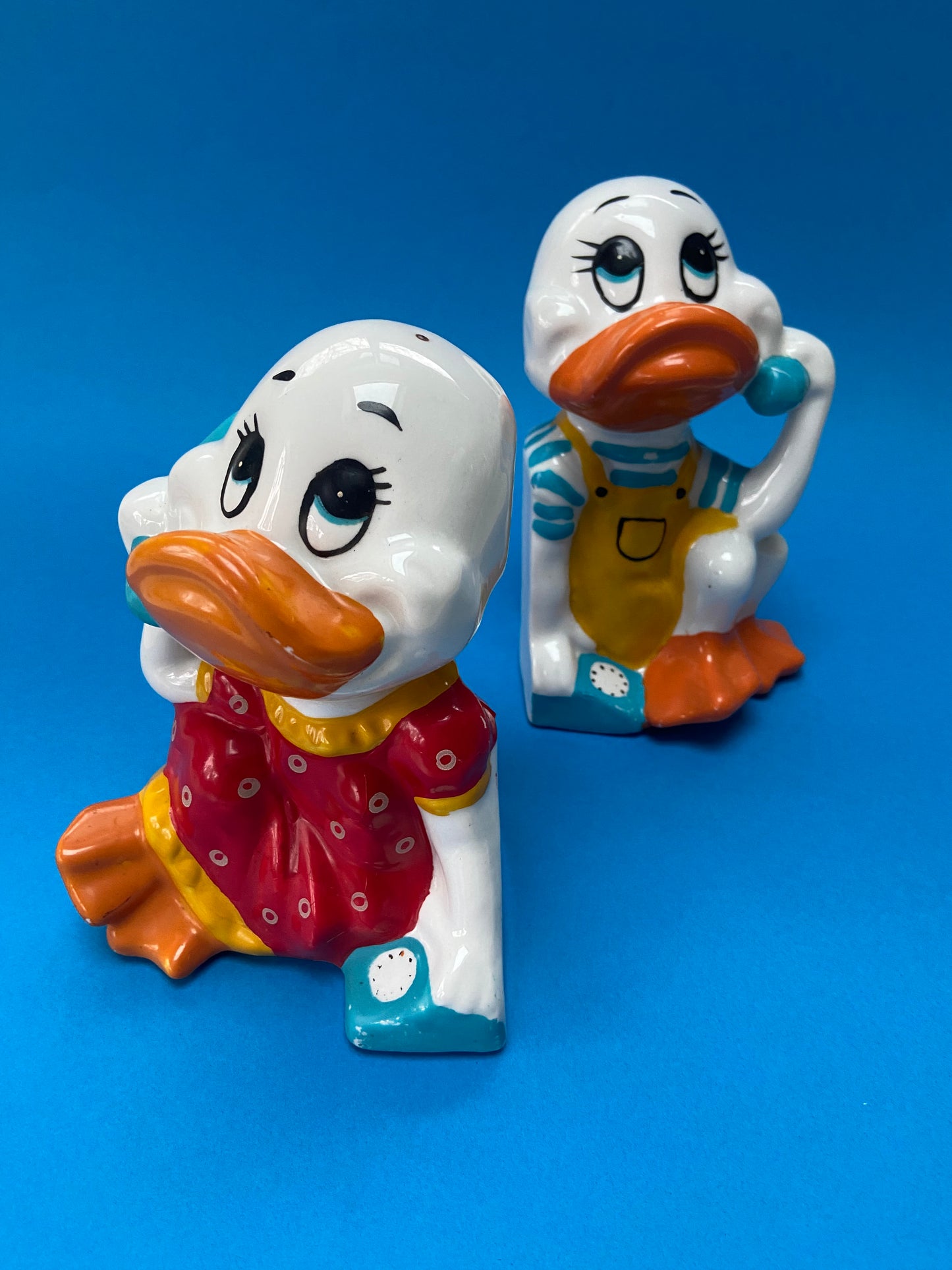 Duo de serre livres céramique CANARDS