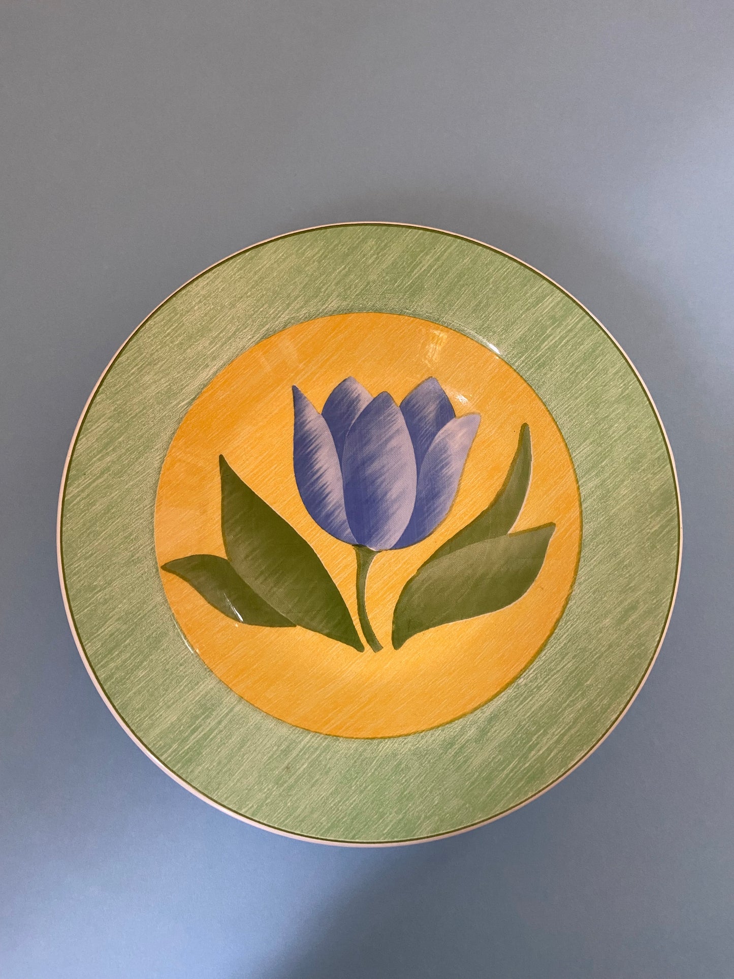 Assiette creuse QUADRIFOGLIO Tulipe