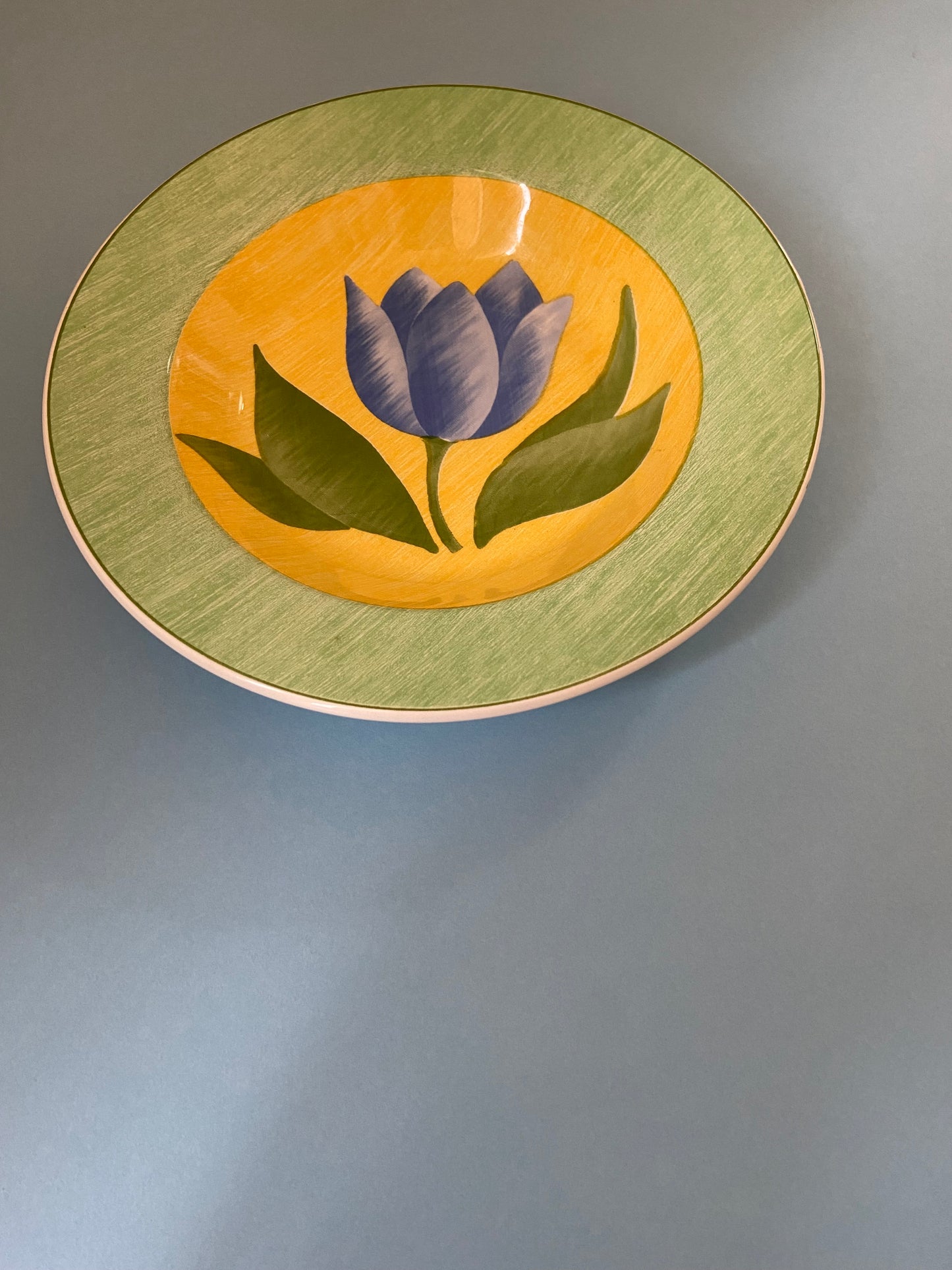 Assiette creuse QUADRIFOGLIO Tulipe