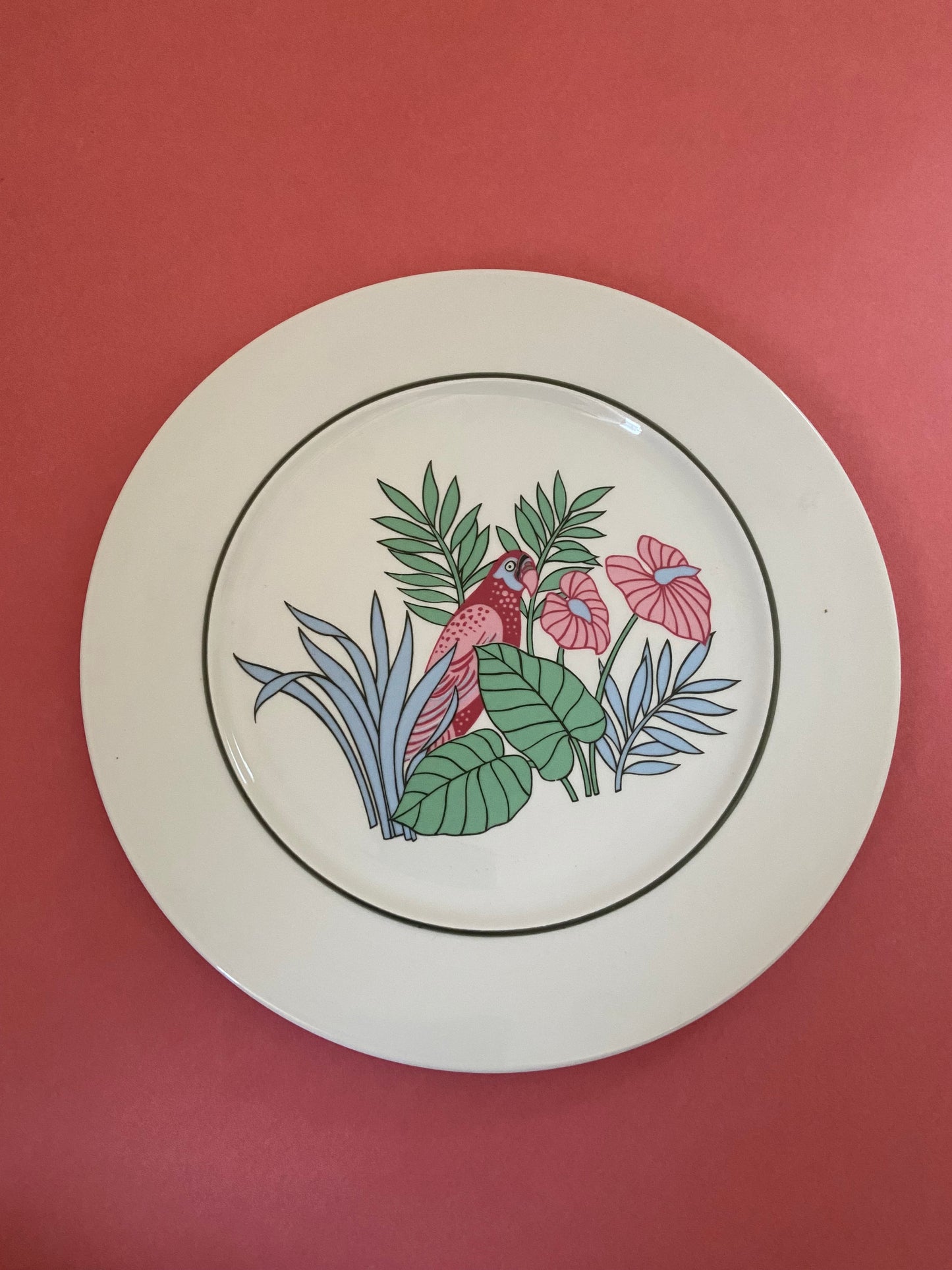 Assiette plate ALPAC TROPICAL