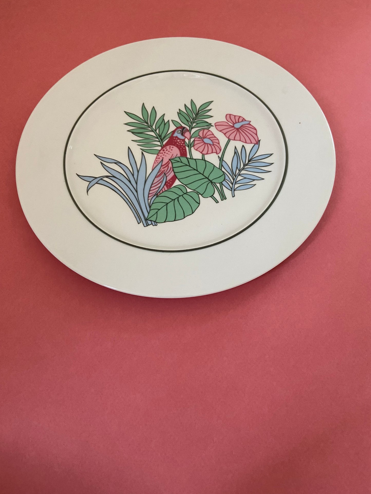 Assiette plate ALPAC TROPICAL