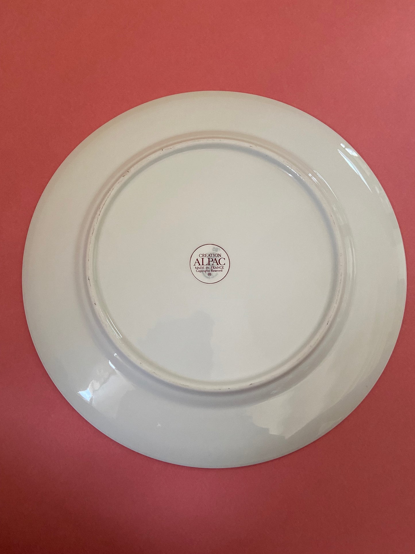 Assiette plate ALPAC TROPICAL